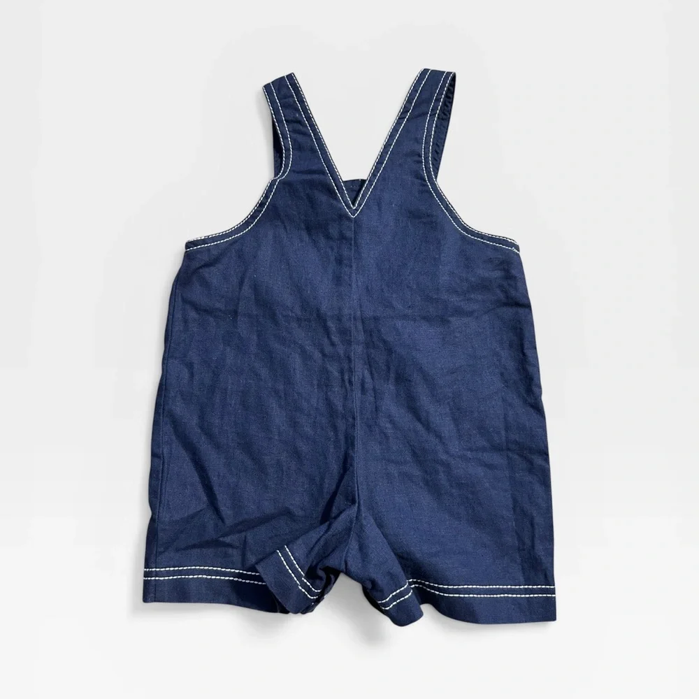 5 for $25🔥Navy Nautical Overalls Boys‎ 2T